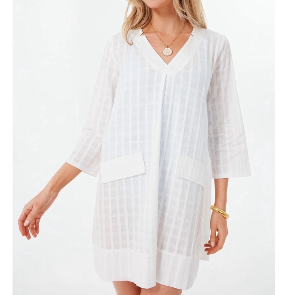 Tuckernuck White Mini Caftan